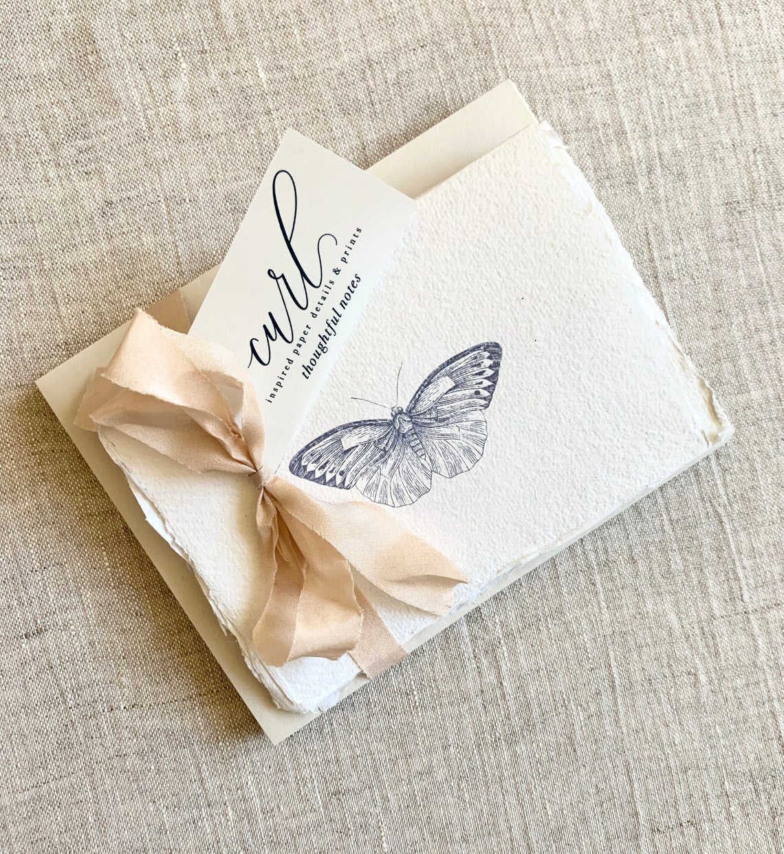 Nature Set — Deckled Edge Note Cards