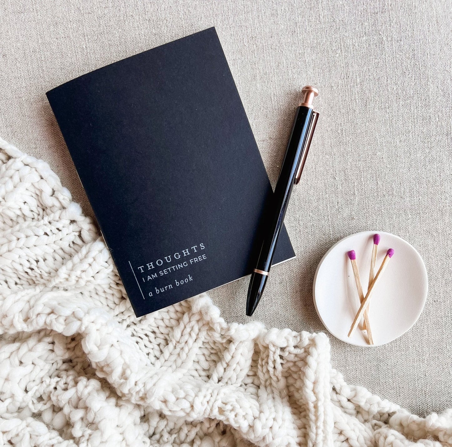 Thoughts I Am Setting Free — A Burn Book