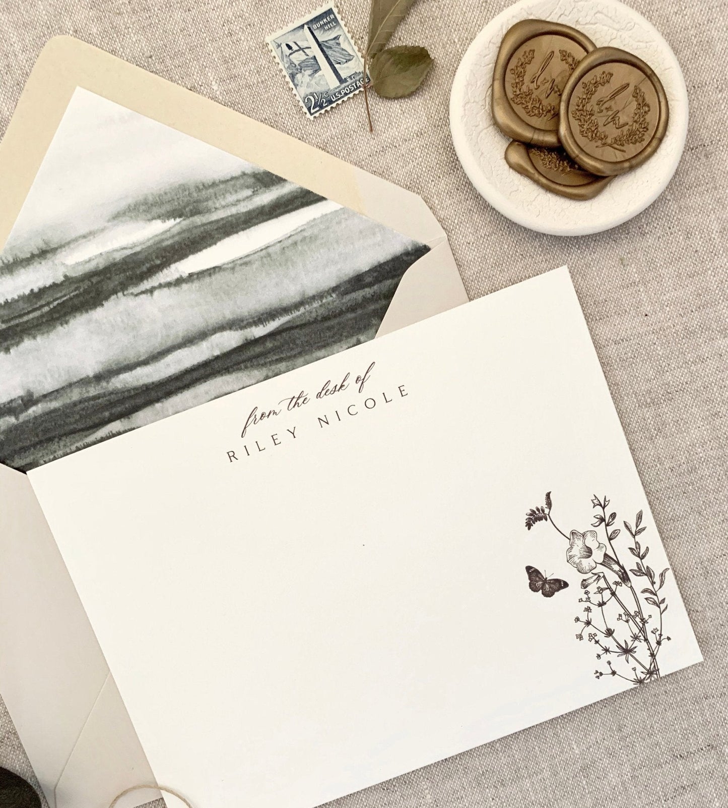 Wildflower — Personalized Note Cards