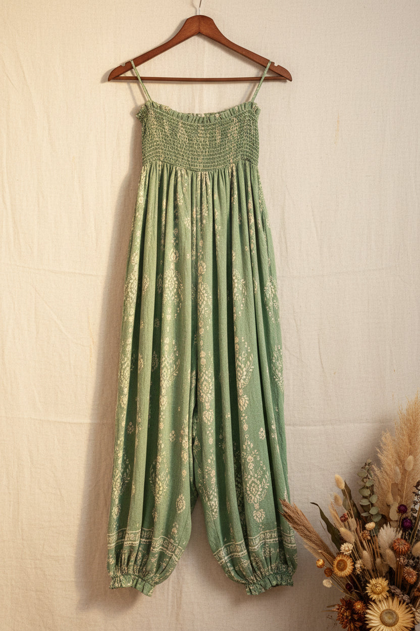 Soft Flow Balloon Jumpsuit | Relaxed Everyday One‑Piece