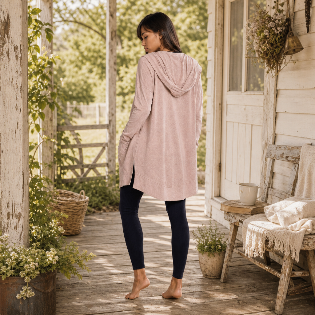 Cozy Hooded Cardigan with Pockets