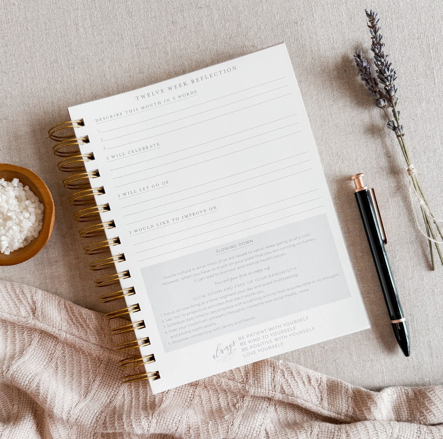 Surround Yourself with Happiness // A Daily Journal to Manifest Happiness, Gratitude, and Personal Growth