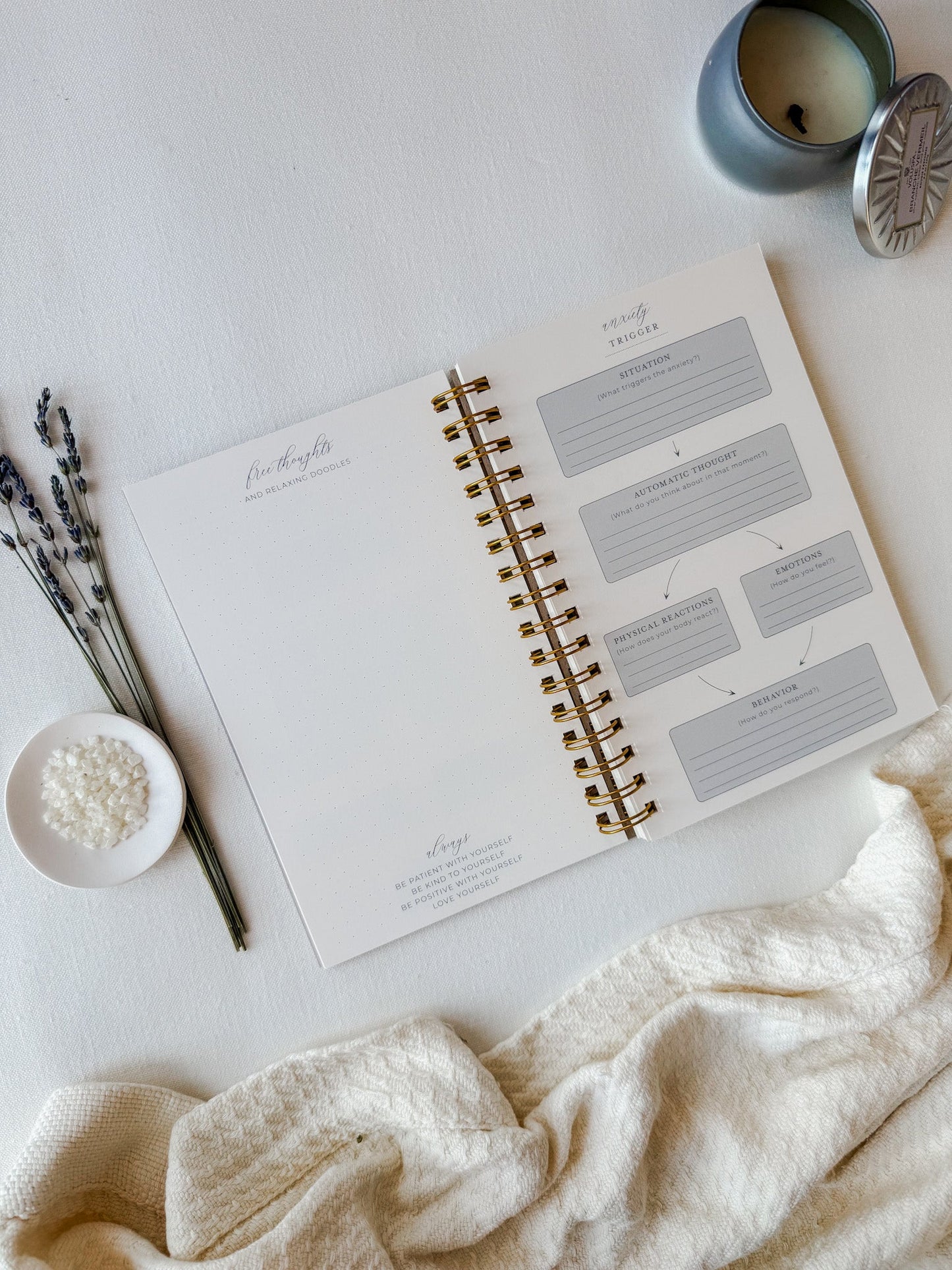 Just Breathe — Anxiety Journal