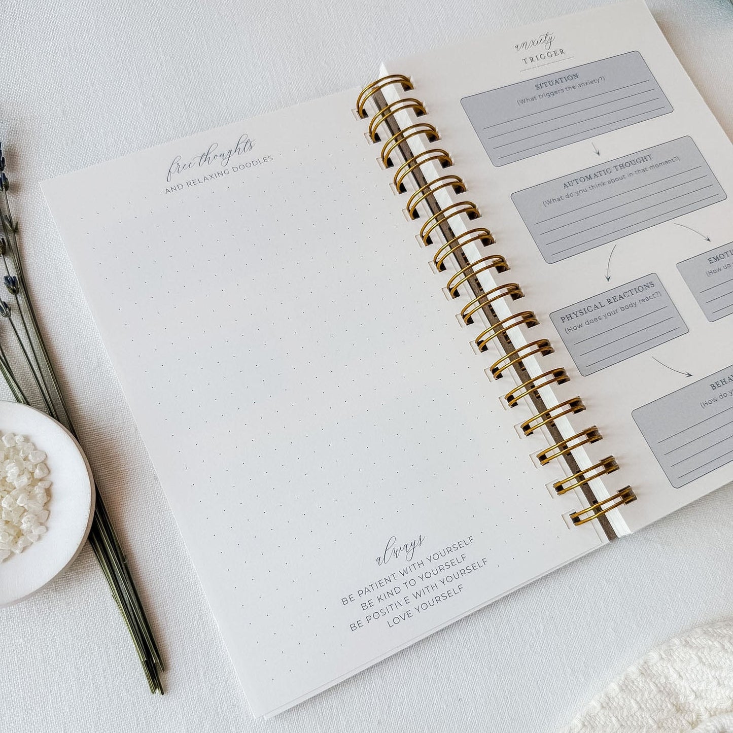 Just Breathe — Anxiety Journal
