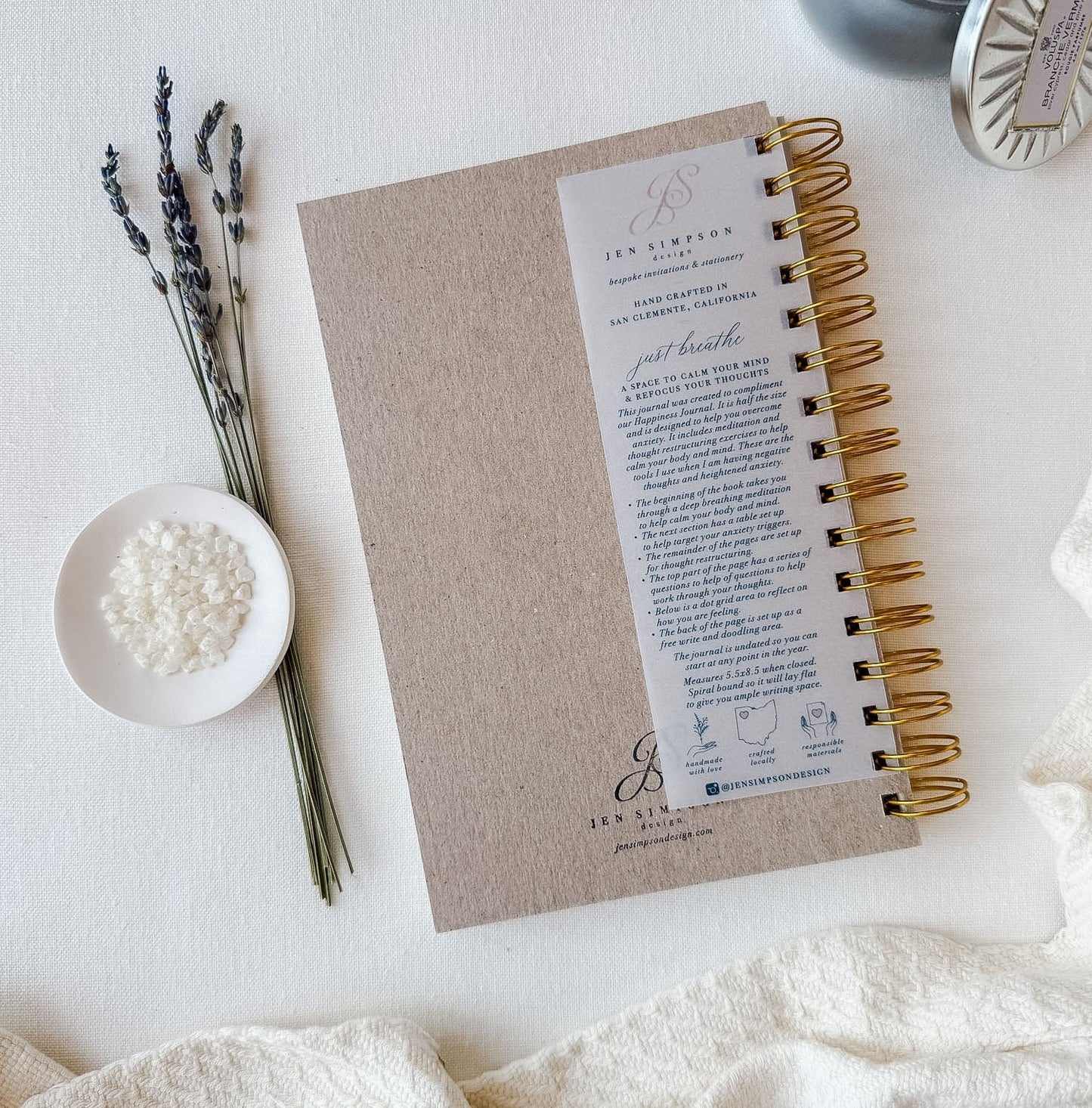 Just Breathe — Anxiety Journal