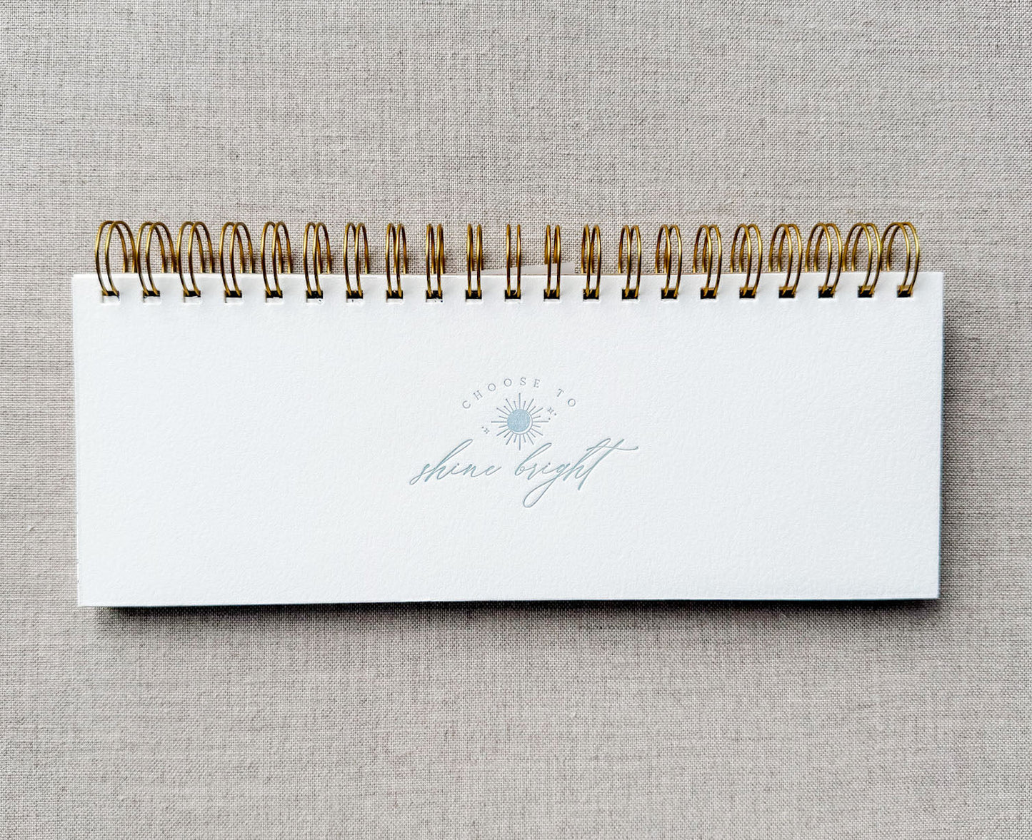 Shine Bright Keyboard Planner – Weekly Desk Planner, 52 Undated Weeks