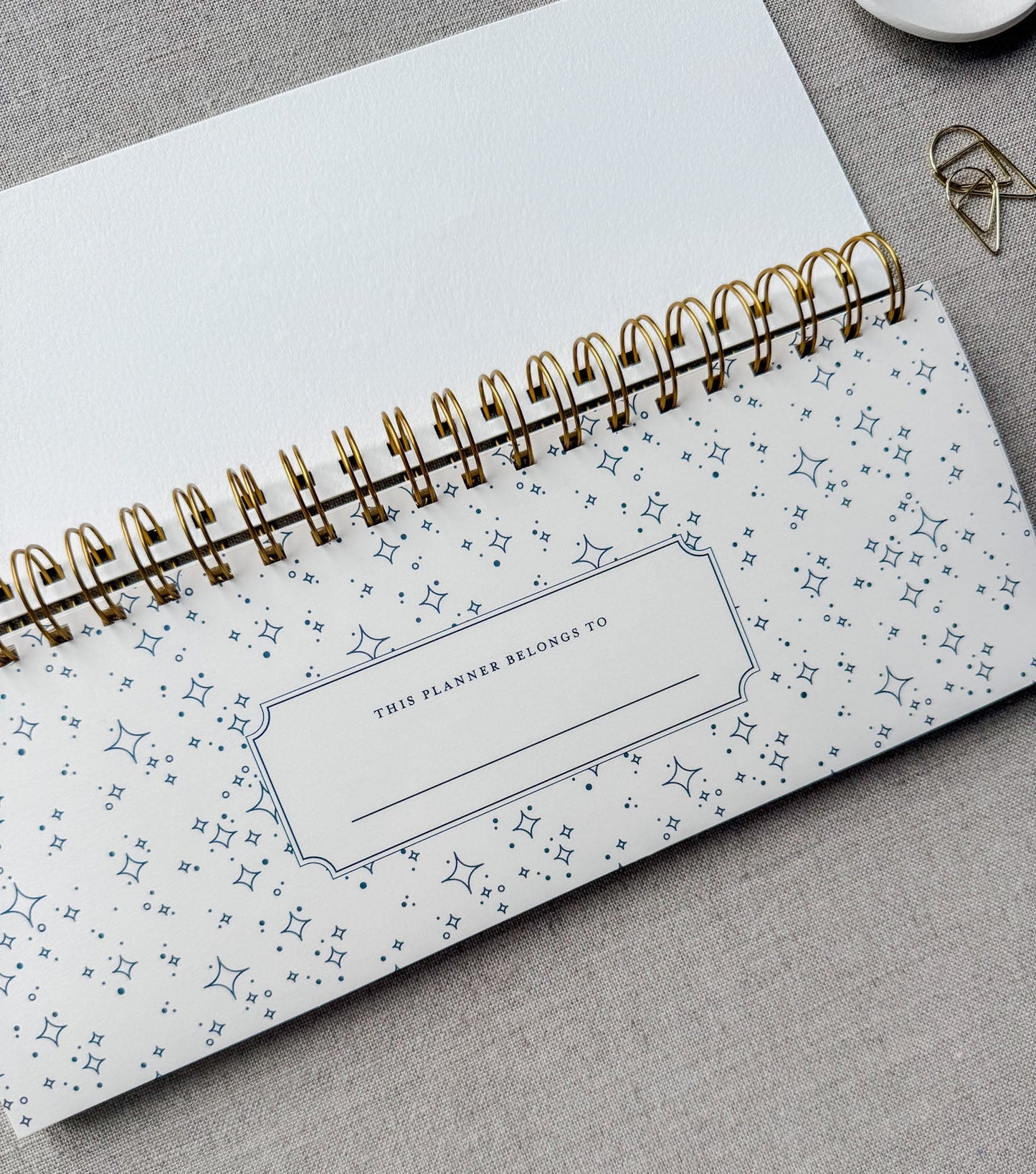 Shine Bright Keyboard Planner – Weekly Desk Planner, 52 Undated Weeks