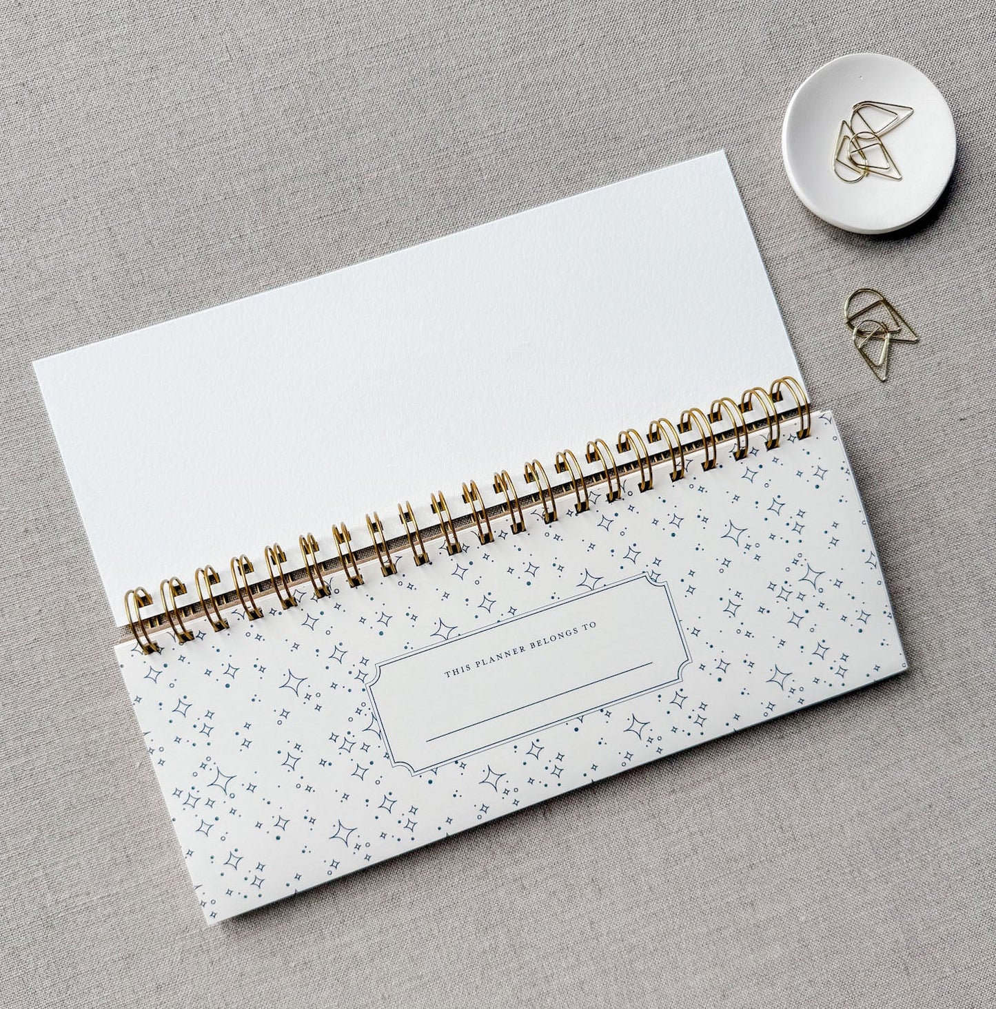 Shine Bright Keyboard Planner – Weekly Desk Planner, 52 Undated Weeks