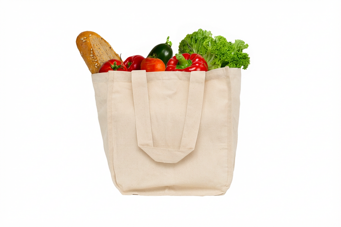 Organic Cotton Canvas Tote Bag