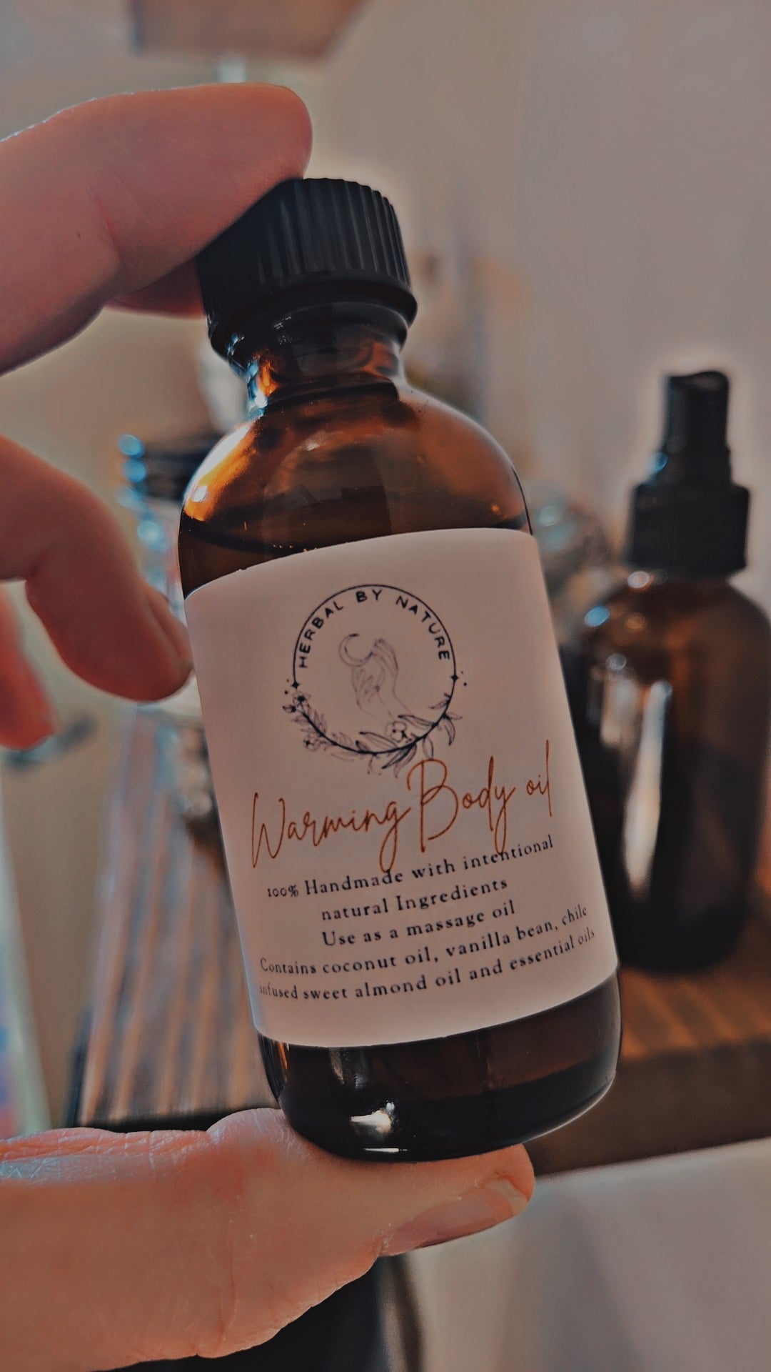 Warming Vanilla Bean & Chili Body & Massage Oil
