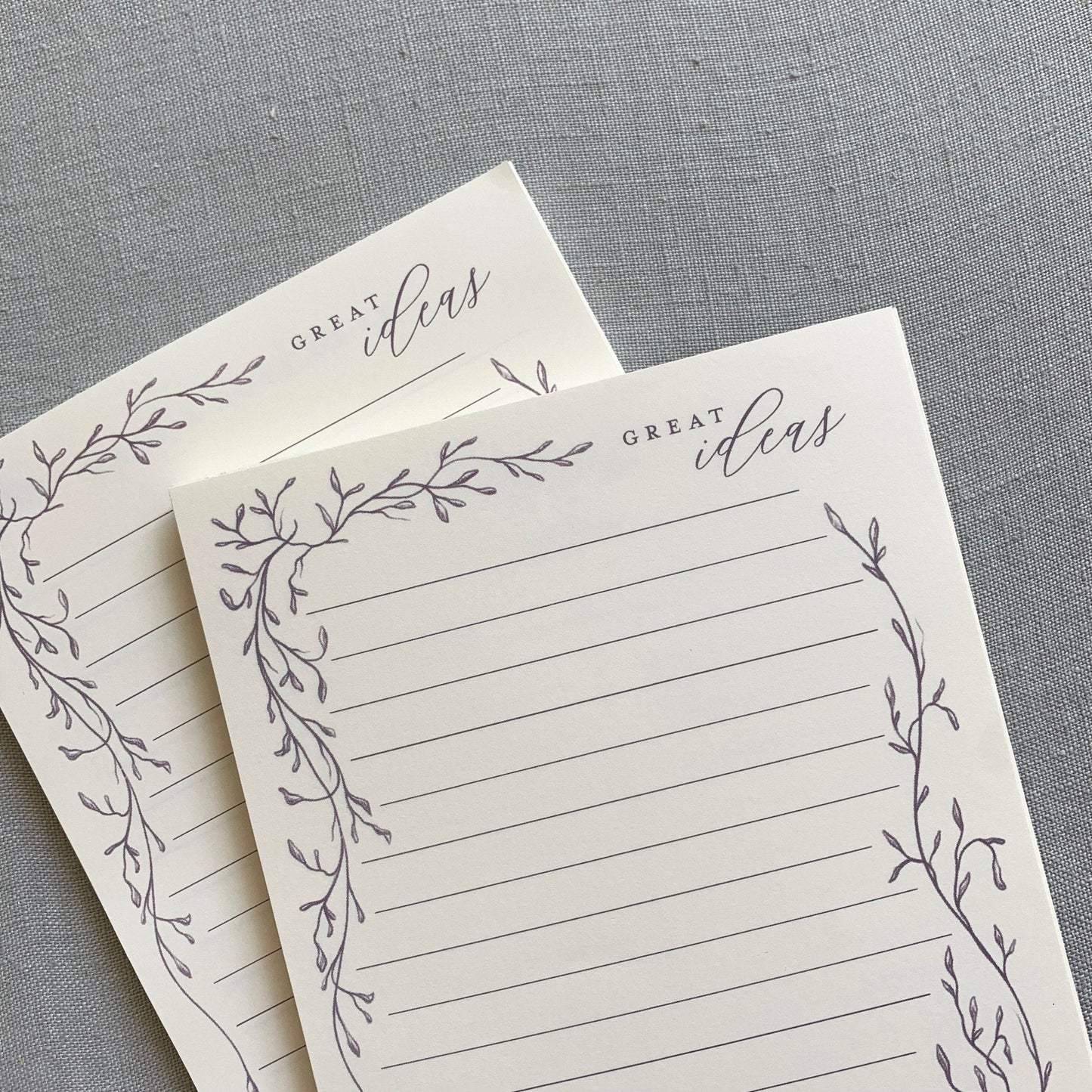 Great Ideas — Whimsical Vines Notepad