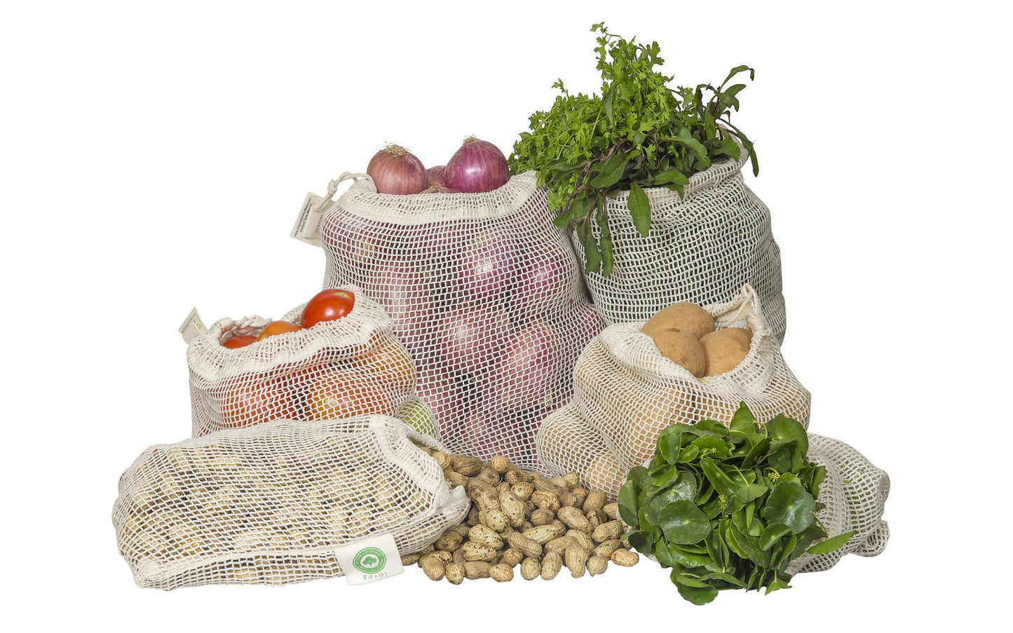 Cotton Mesh Produce Bags