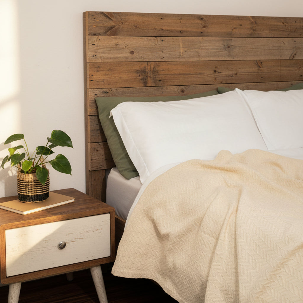 Herringbone Cotton Blanket