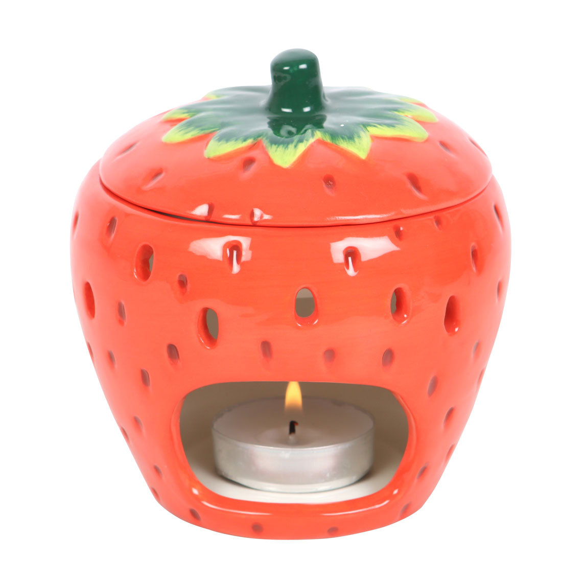 Strawberry Novelty Ceramic Oil Burner