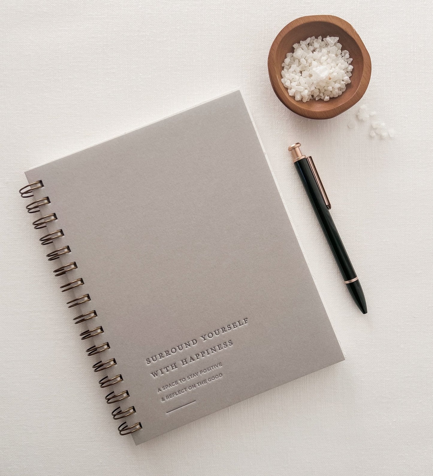 Surround Yourself with Happiness // A Daily Journal to Manifest Happiness, Gratitude, and Personal Growth