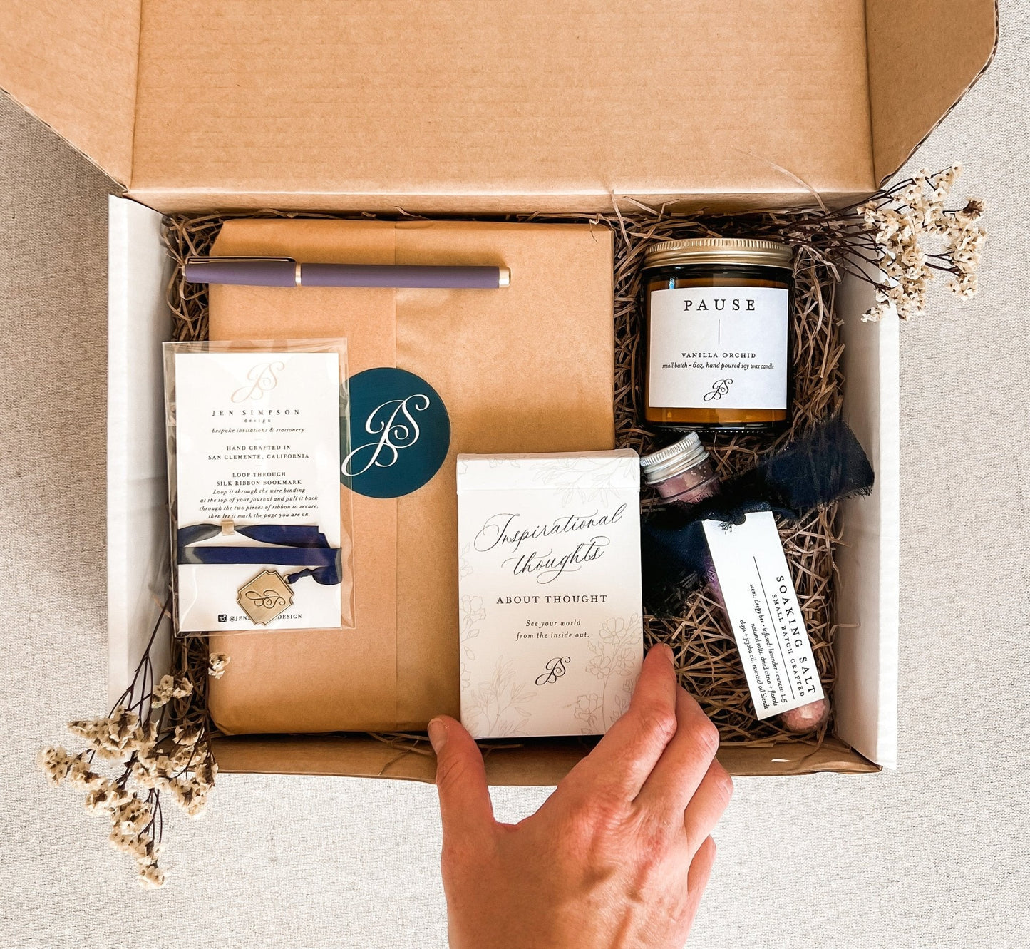 The Calming Box – Self Care & Mindfulness Gift Box