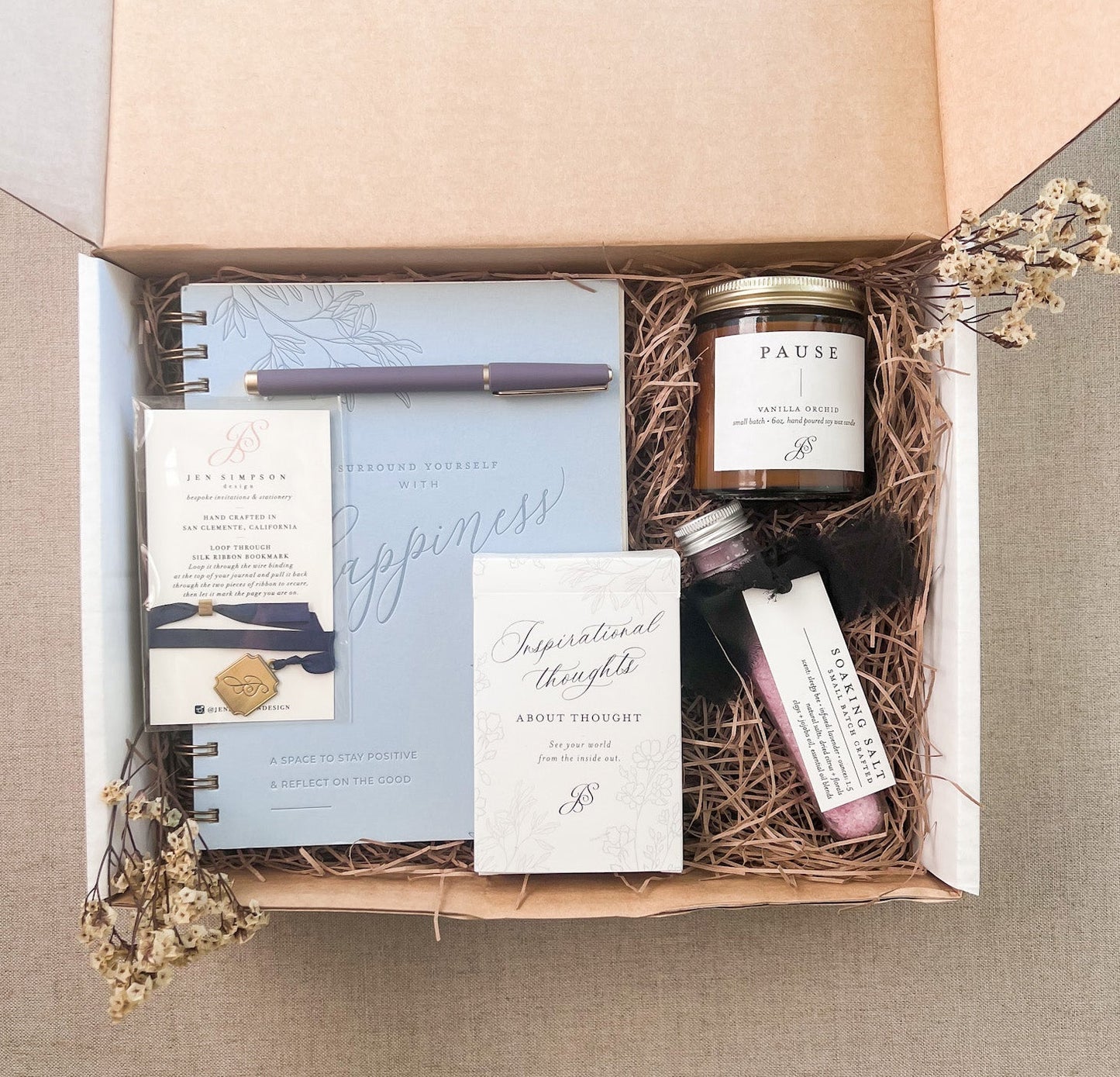 The Calming Box – Self Care & Mindfulness Gift Box