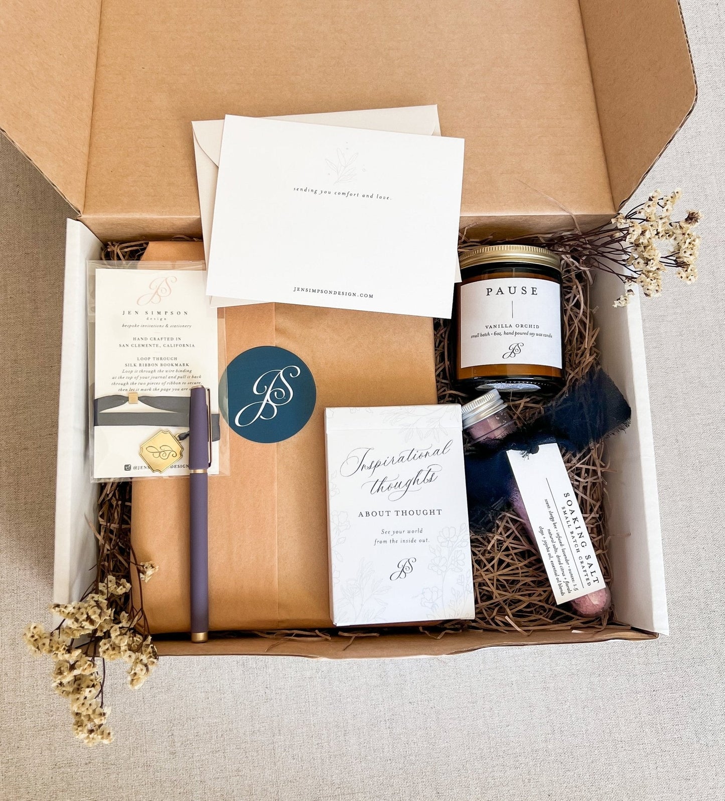 The Calming Box – Self Care & Mindfulness Gift Box