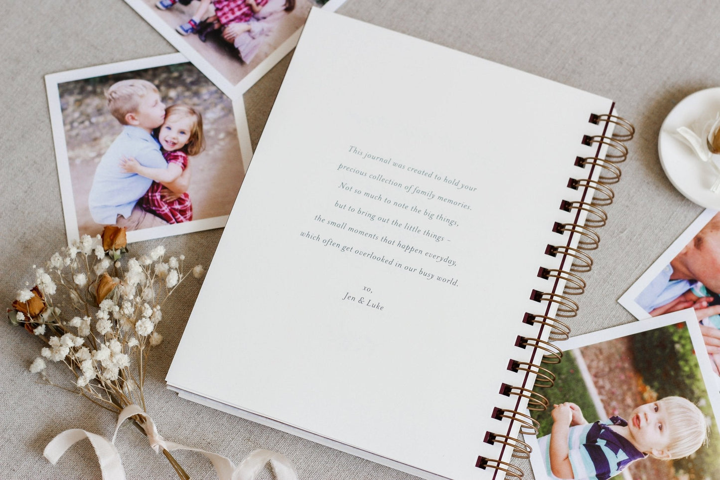 The Little Book of Us — Family Memory Journal