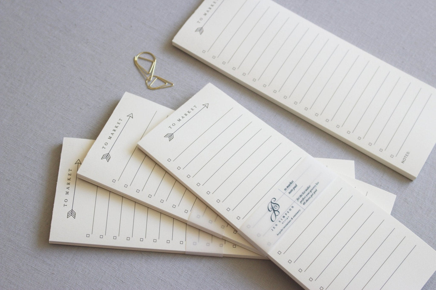 To Market — Grocery & Shopping Notepad