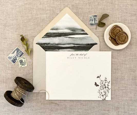 Wildflower — Personalized Note Cards